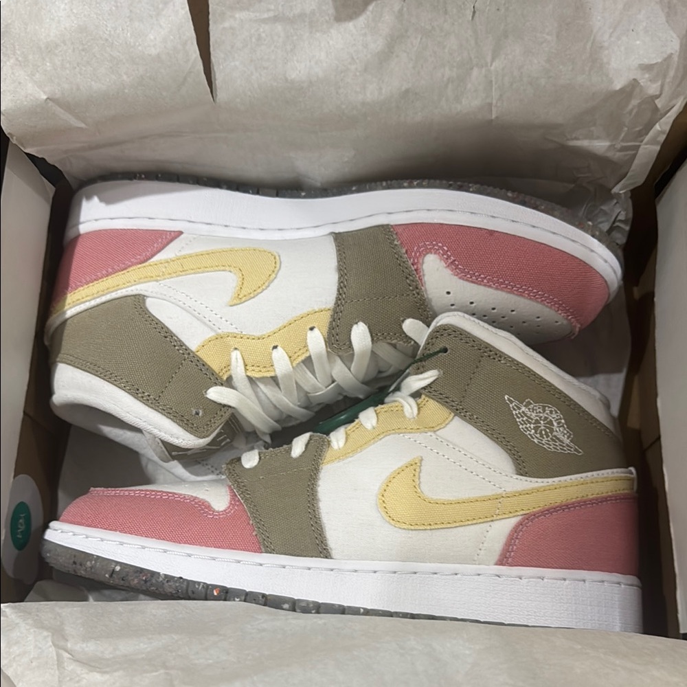 Multicolor High-Top Sneakers
